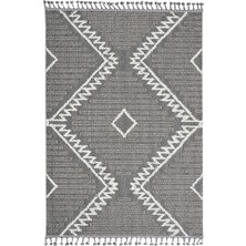 Dolce Vita Halı Jakarta 454 Dark Grey İskandinav Halı