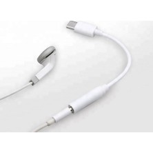 Filonline Usb-C To Headphone Jack Adapter Aux Kulaklık Dönüştürücü JH-007