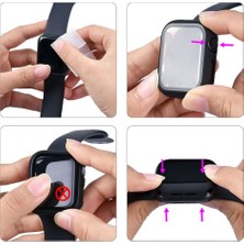 AktarMobile Apple Watch Uyumlu 44 mm Ekran Koruyucu Kasa Koruma Full Body Gard Tüm Gövde Koruyucu Tam Koruma