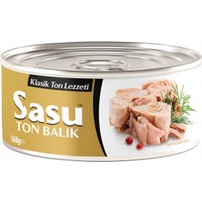 Sasu Klasik Ton Balığı Bütün Dilim  24 x 80 gr (1 Koli)