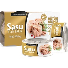 Sasu Klasik Ton Balığı Bütün Dilim  24 x 80 gr (1 Koli)