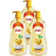 Dalin Şampuan Klasik 700 ml + 200 ml x 3 Adet