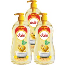 Dalin Şampuan Klasik 700 ml + 200 ml x 3 Adet