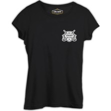 Lord T-Shirt Golf Kulübü - Turnuva Siyah Bayan Tshirt