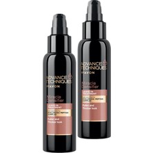 Avon Advance Techniques Dolgunlaştırıcı Durulanmayan Bakım Saç Kremi 100 Ml. Ikili Set