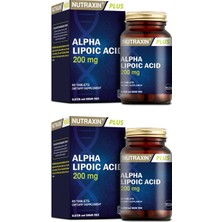 Nutraxin Alfa Lipoik Asit 200 Mg 60 Tablet X2 Adet