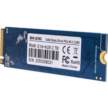 Hi-Level 2tb Sata3 5100-3600MBS M2 Nvme Pcı-E G4X4 SSD