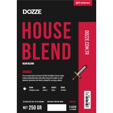 Dozze Fit Yüksek Kafein + House Blend Filtre Kahve 2 x 250 gr