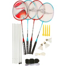 Tryon Ağ Dahil Badminton Raket Set