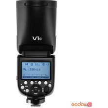 Godox V1 Sony Uyumlu Tepe Flaş Yuvarlak Kafa