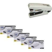 Temat Mini Zımba Makinesi Bej 6050 + 5 Adet Tel