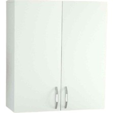 Makbulce - Çamaşır Makinası Üstü Dolap Banyo Dolabı