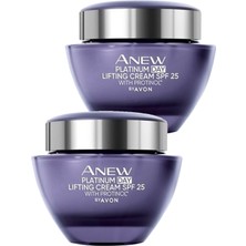 Avon Anew Platinum Gündüz Kremi SPF25 50 Ml. Ikili Set