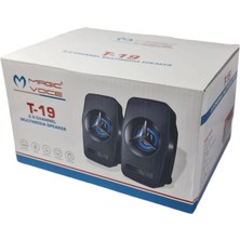 Magicvoice T-19 1+1 USB Hoparlör