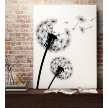 Bk Gift Karahindiba Tasarımlı Kanvas Tablo 70X100CM-1