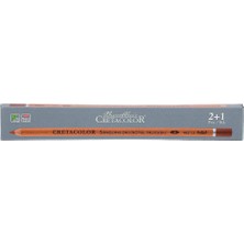 Cretacolor Sanguine Pencils Dry Medium Sanatçı Çizim Kalemi 462 12