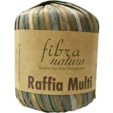 Himalaya Fibra Natura Raffia Multi - Rafya Şapka Çanta Kağıt Ip