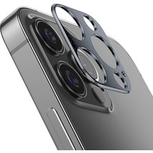 Ally Iphone 12 Pro 3D Metal Kamera Koruyucu Metal Lens AL-34251