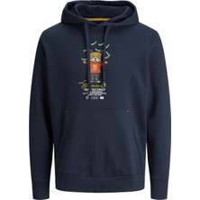 Jack & Jones Erkek Lacivert Sweatshirt