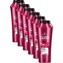 Kuaf Gliss Color Protect Şampuan 500 ml x 6 Adet