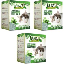 Jungle Aloe Veralı Kedi Kumu - 6 Lt x 3 Adet