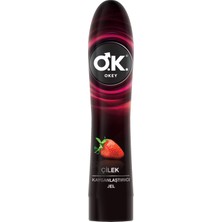 Okey Kayganlaştırıcı Jel Çilek 100 Ml+Okey Kayganlaştırıcı Jel Zero 100 ml