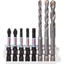 Bosch - Impact Control Serisi Hex-9 Ceramic/powerbit 8'li Set