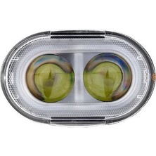Profisher Motorsiklet Universal 2li LED 20W Spot Işık 2000LM Yüksek Parlaklık Alüminyum Kasa