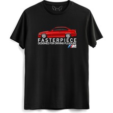 Alfa Tshirt Bmw M Tasarımlı Dijital Baskılı Çocuk Siyah Tshirt