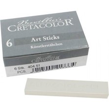 Cretacolor White Chalk Dry Soft 7X14 mm Çizim ve Sanat Çubuğu 404 51