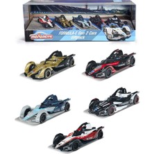 Majorette Formula-E Gen 2 Serisi 5'li Hediye Seti 212084026