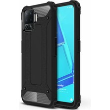 Microsonic Oppo Reno 5 Lite Kılıf Rugged Armor Siyah