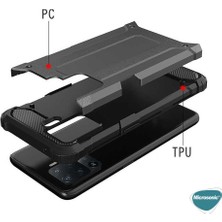 Microsonic Oppo Reno 5 Lite Kılıf Rugged Armor Siyah