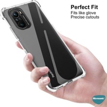 Microsonic Xiaomi Redmi K40 Pro Kılıf Shock Absorbing Şeffaf