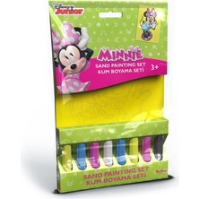 Red Castle Minnie Mouse Kum Boyama Seti (Tekli-8 Adet Stick Kum)