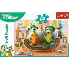 Trefl Puzzle Trefl Çoçuk Puzzle Readıng Books Together 60 Parça Puzzle