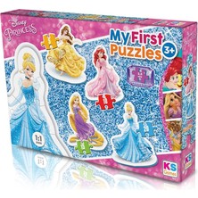 KS Games Princess My First Puzzles 4 In 1 Parça Puzzle