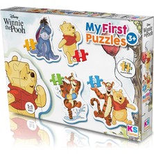Ks Games Wınnıe The Pooh My First Puzzles 4 In 1 Parça Puzzle