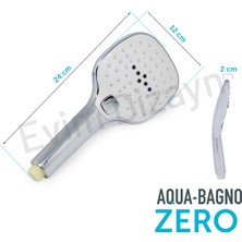 Aqua Bagno Zero 3 Fonksiyonlu Duş Başlığı