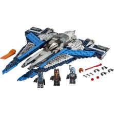 LEGO® Star Wars# Mandalorlu Starfighter# 75316 - Çocuklar için 3 LEGO® Minifigürlü Yaratıcı Oyuncak Yapım Seti (544 Parça)