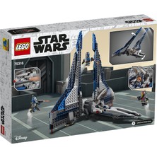 LEGO® Star Wars# Mandalorlu Starfighter# 75316 - Çocuklar için 3 LEGO® Minifigürlü Yaratıcı Oyuncak Yapım Seti (544 Parça)