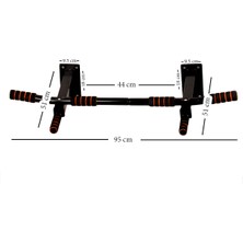 Hepitop Fonksiyonel Duvar Barfiks Aleti HPT-013