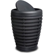 Primanova Palm Çöp Kovası Antrasit Gri