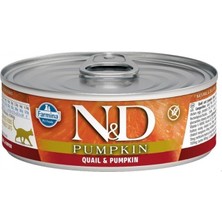 N&D Nd Pumpkin Bıldırcın Adult Kedi Konserve 80 gr