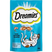Dreamies Somonlu Kedi Ödül Maması 60 gr