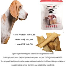 SFS Doğal Kurutulmuş Köpek Ödülü Dana Kafa Derisi 100 g