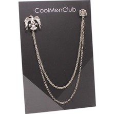 Coolmenclub Kartal Figürlü Ceket Yaka Iğnesi