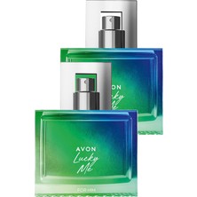Avon Luck Lucky Me Erkek Parfüm Edt 75 Ml. Ikili Set