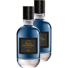 Avon Wild Country Freedom Erkek Parfüm Edt 75 Ml. Ikili Set