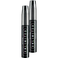 Avon Unlimited Kirpiklere Kalkık Görünüm Veren Maskara 10 Ml. Blackest Black Ikili Set